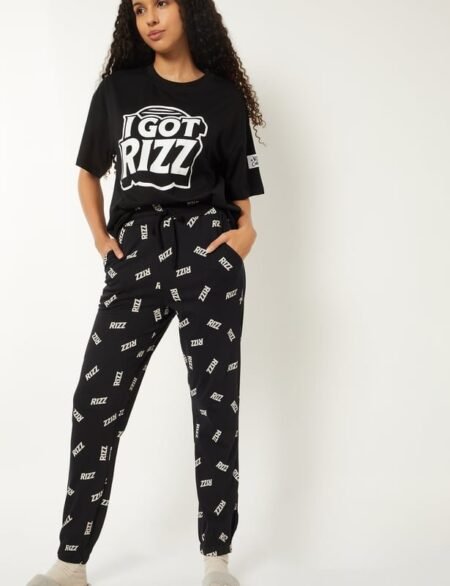 Women Printed PJ Set