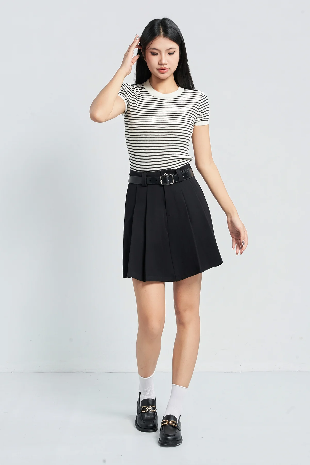 Pleat And Play Skorts