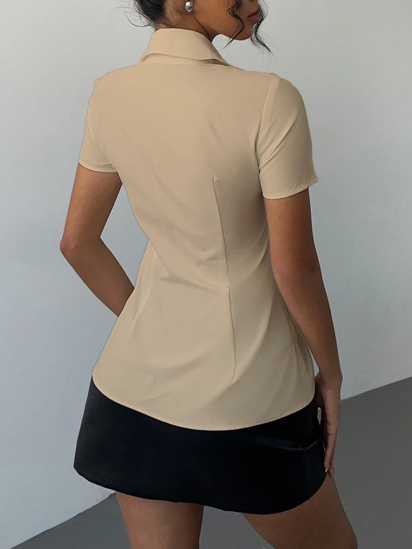 Snatched Fit Collar Shirt - Image 5